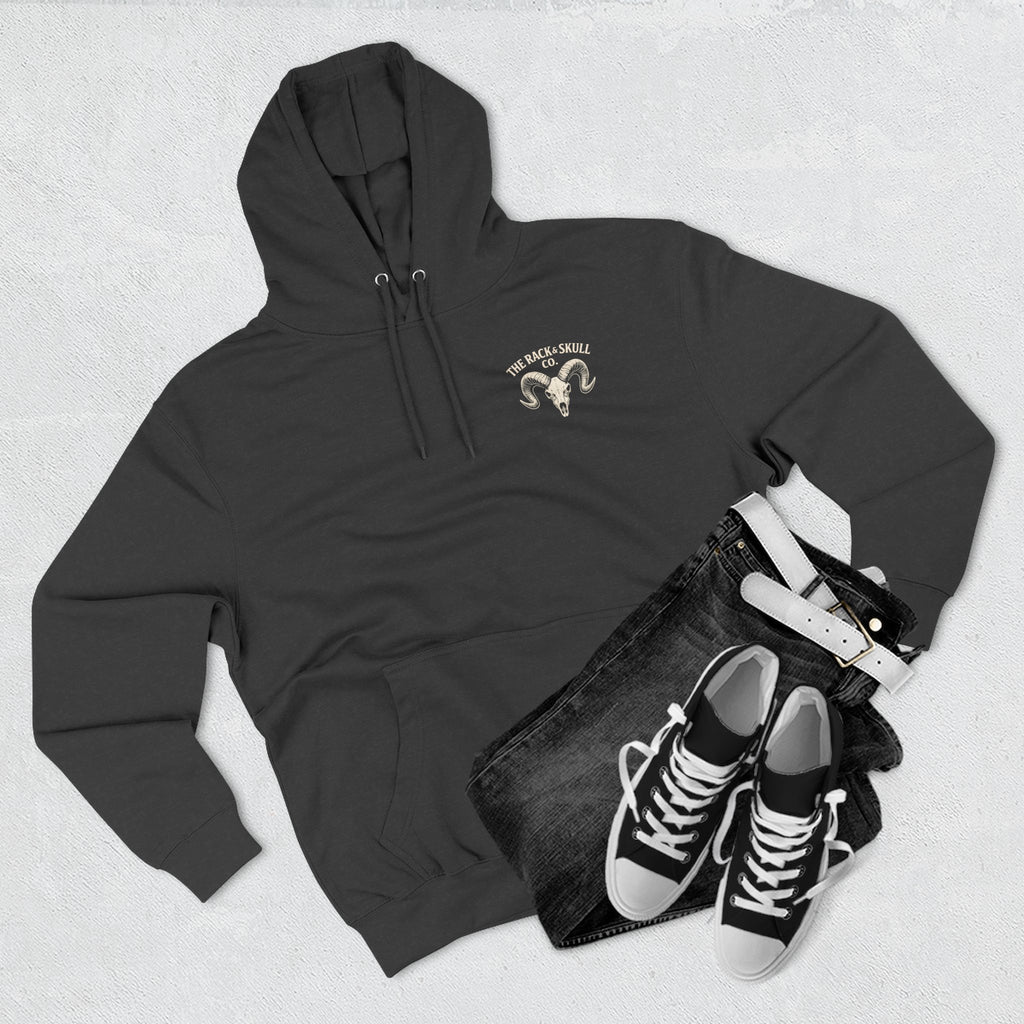 The Rack & Skull Co. Ram Fleece Hoodie