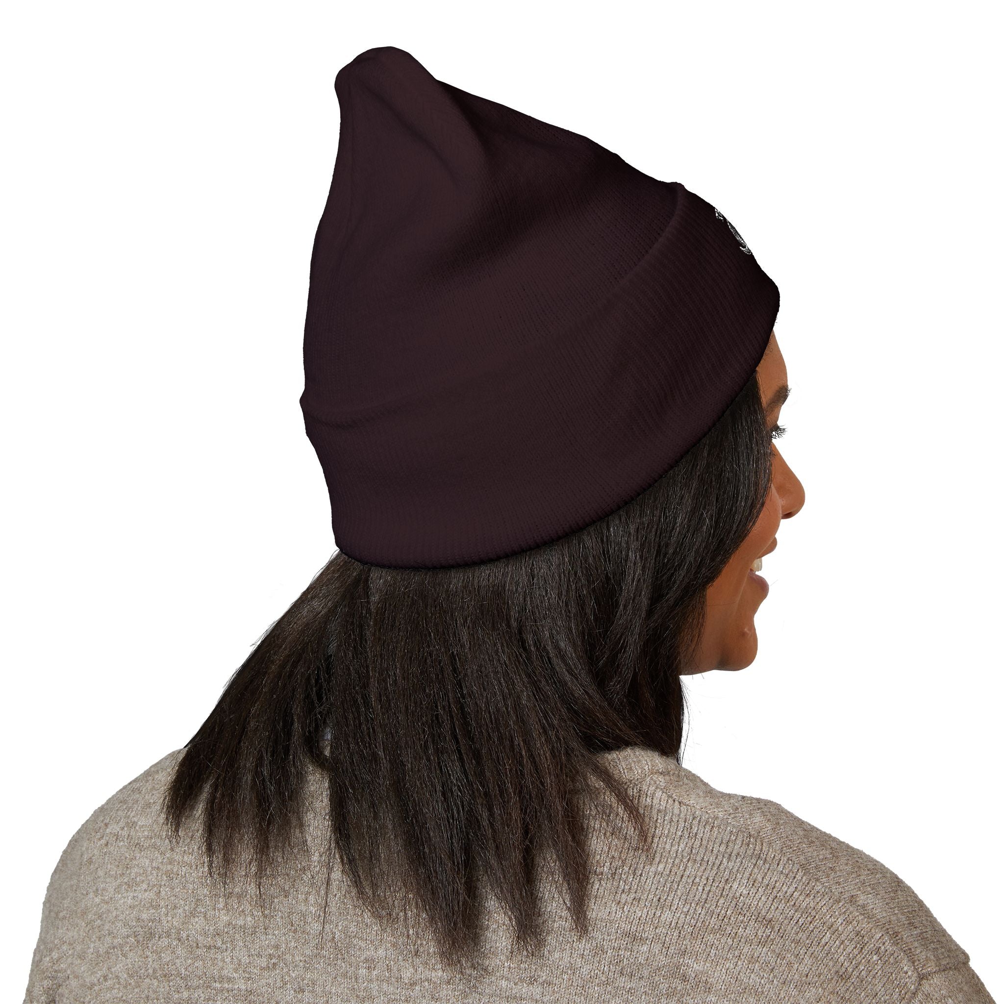 The Rack & Skull Co. Ram Embroidered Beanie