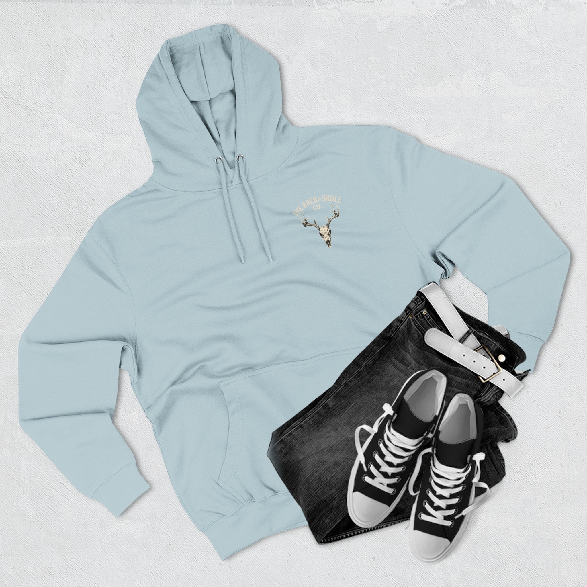 The Rack & Skull Co. Deer Fleece Hoodie