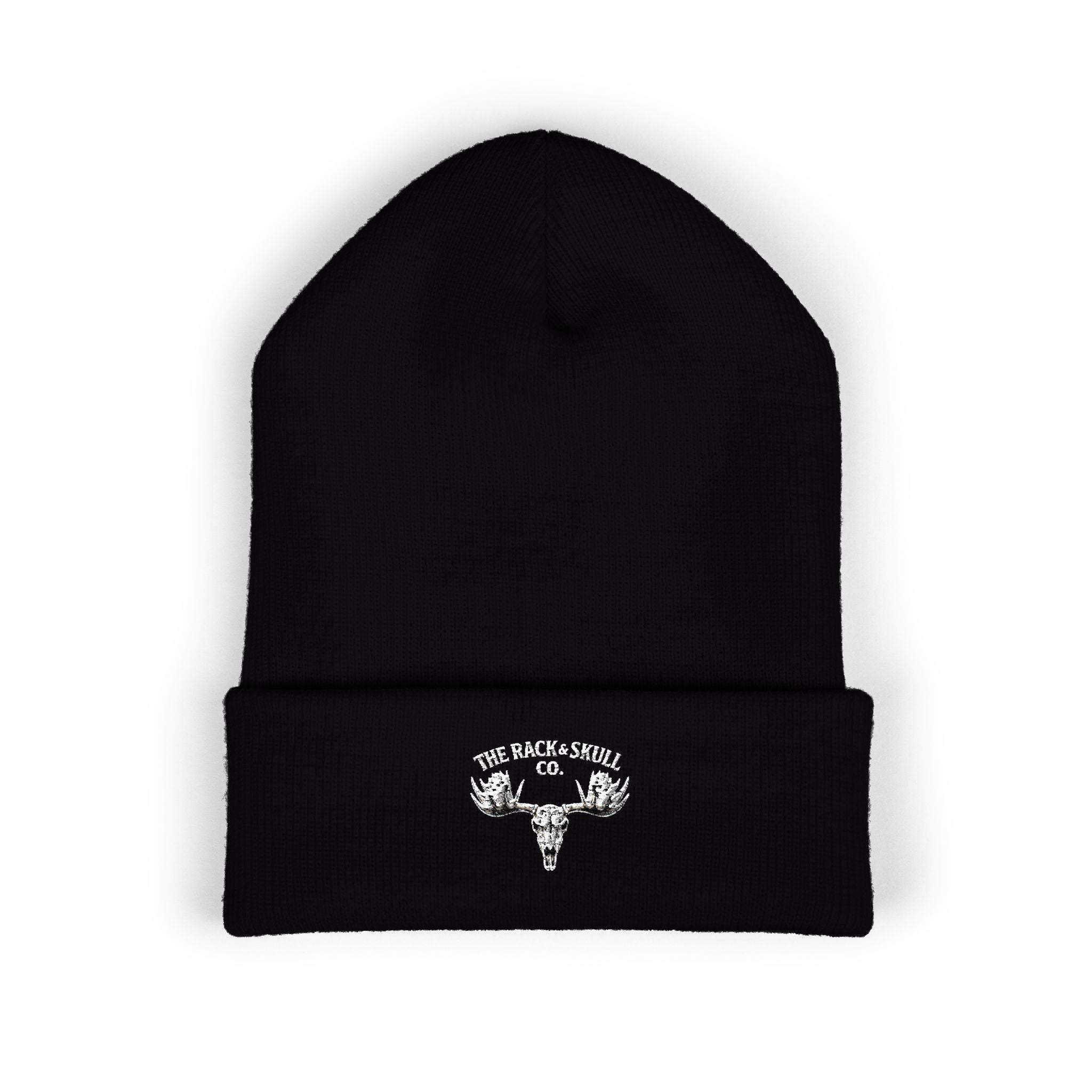 The Rack & Skull Co. Moose Embroidered Beanie