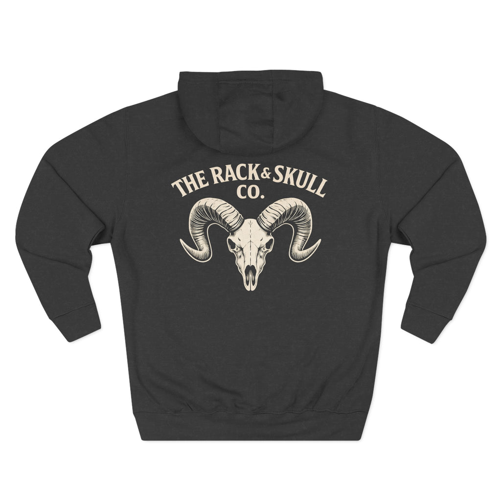 The Rack & Skull Co. Ram Fleece Hoodie
