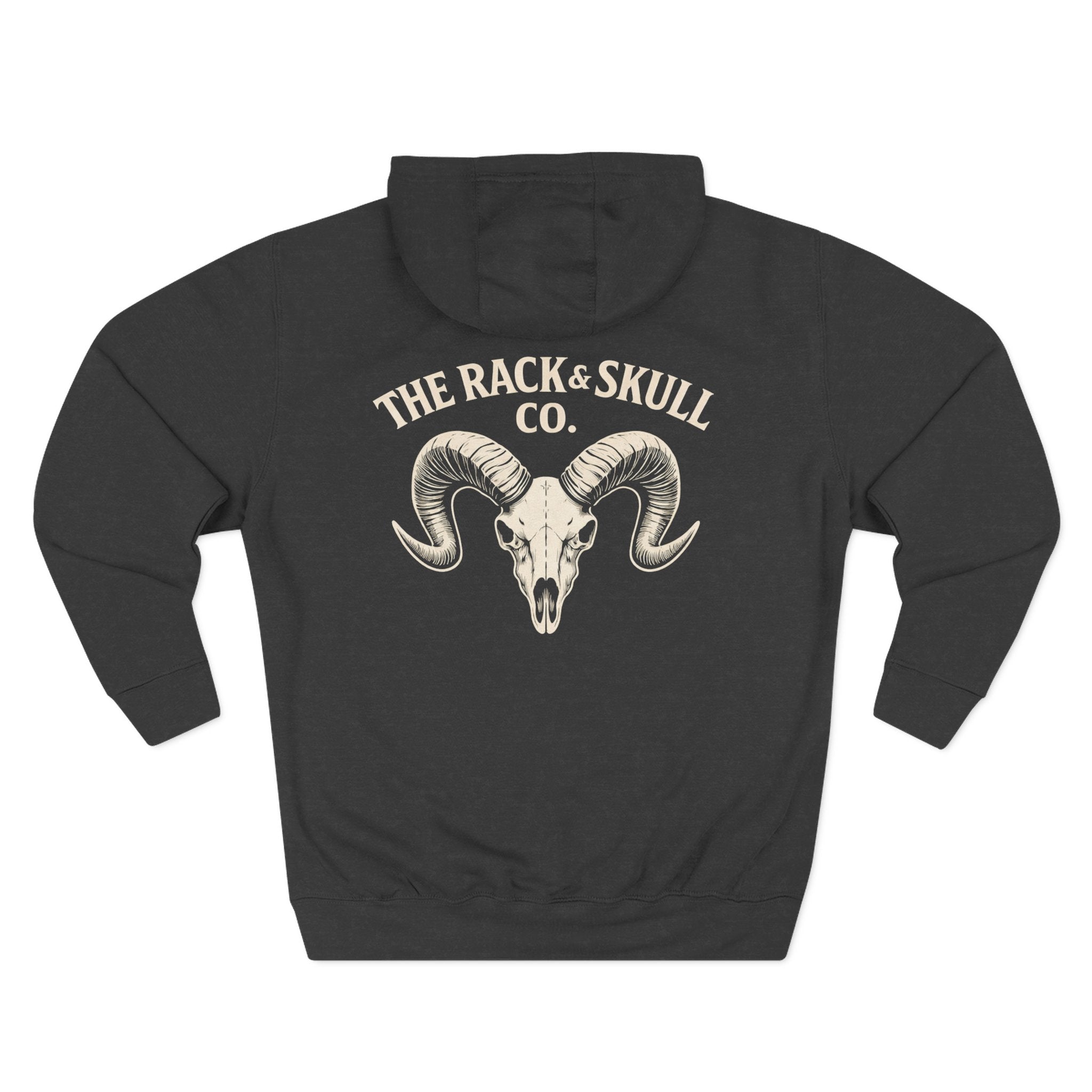 The Rack & Skull Co. Ram Fleece Hoodie