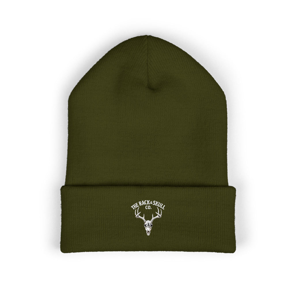 The Rack & Skull Co. Deer Embroidered Beanie