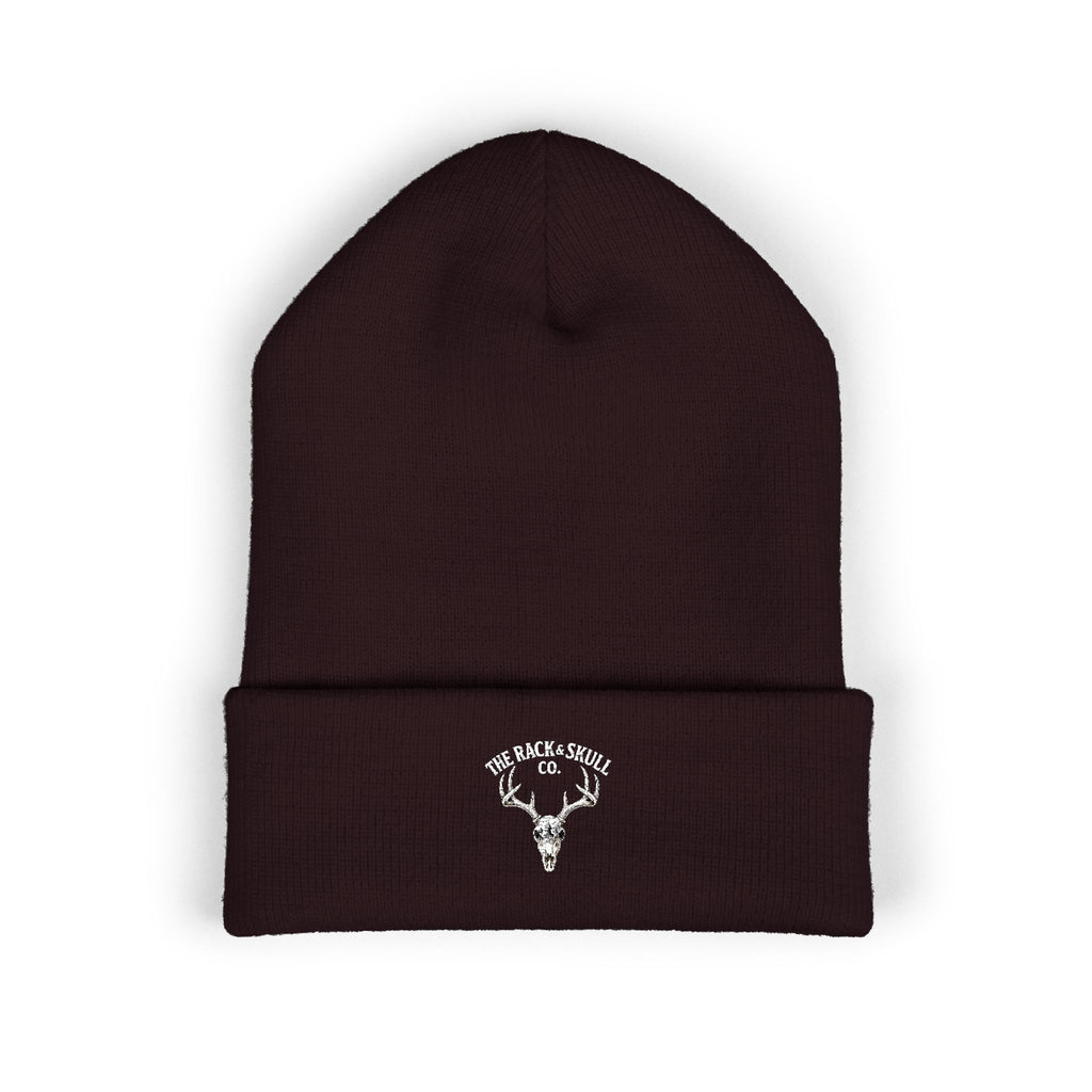 The Rack & Skull Co. Deer Embroidered Beanie