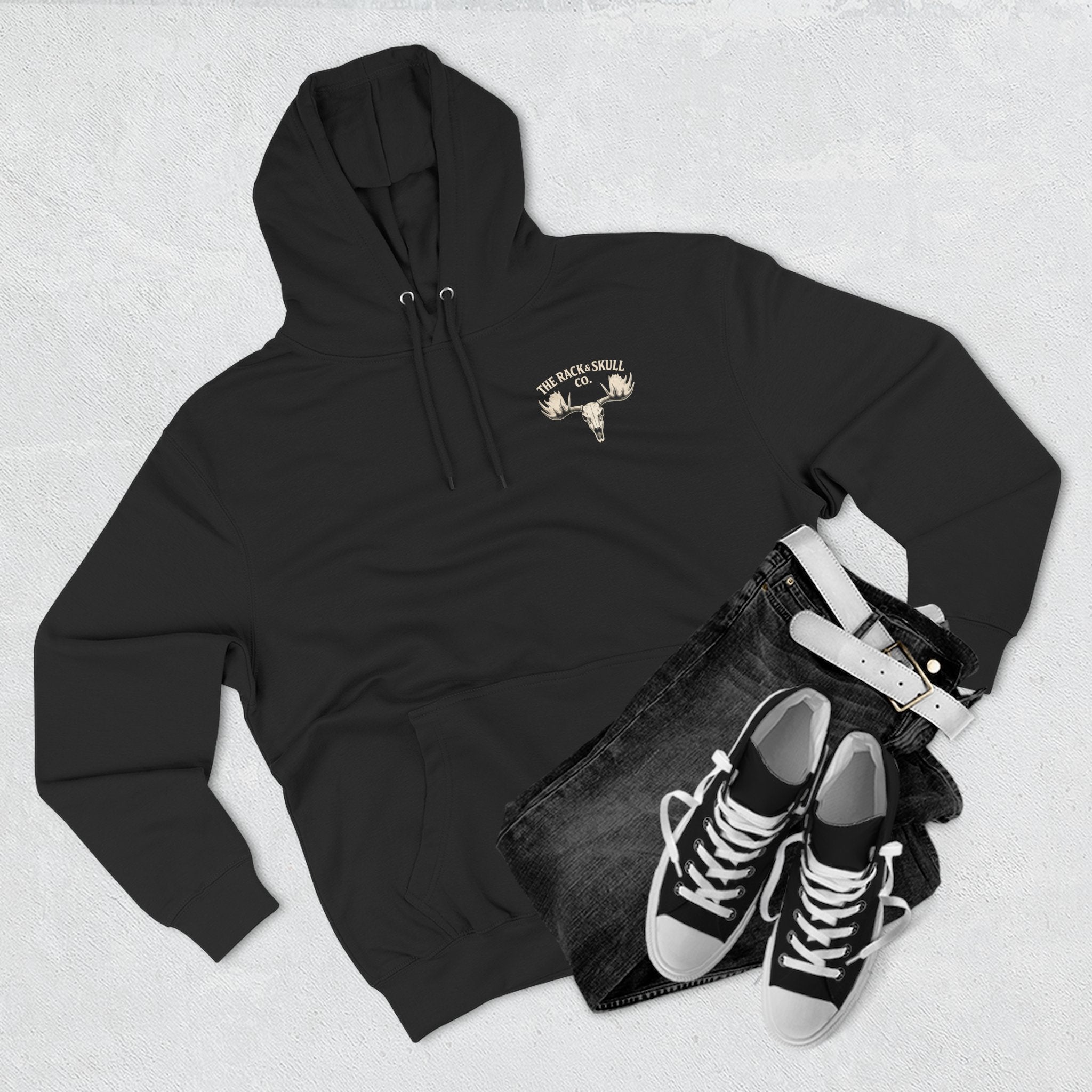 The Rack & Skull Co. Moose Fleece Hoodie