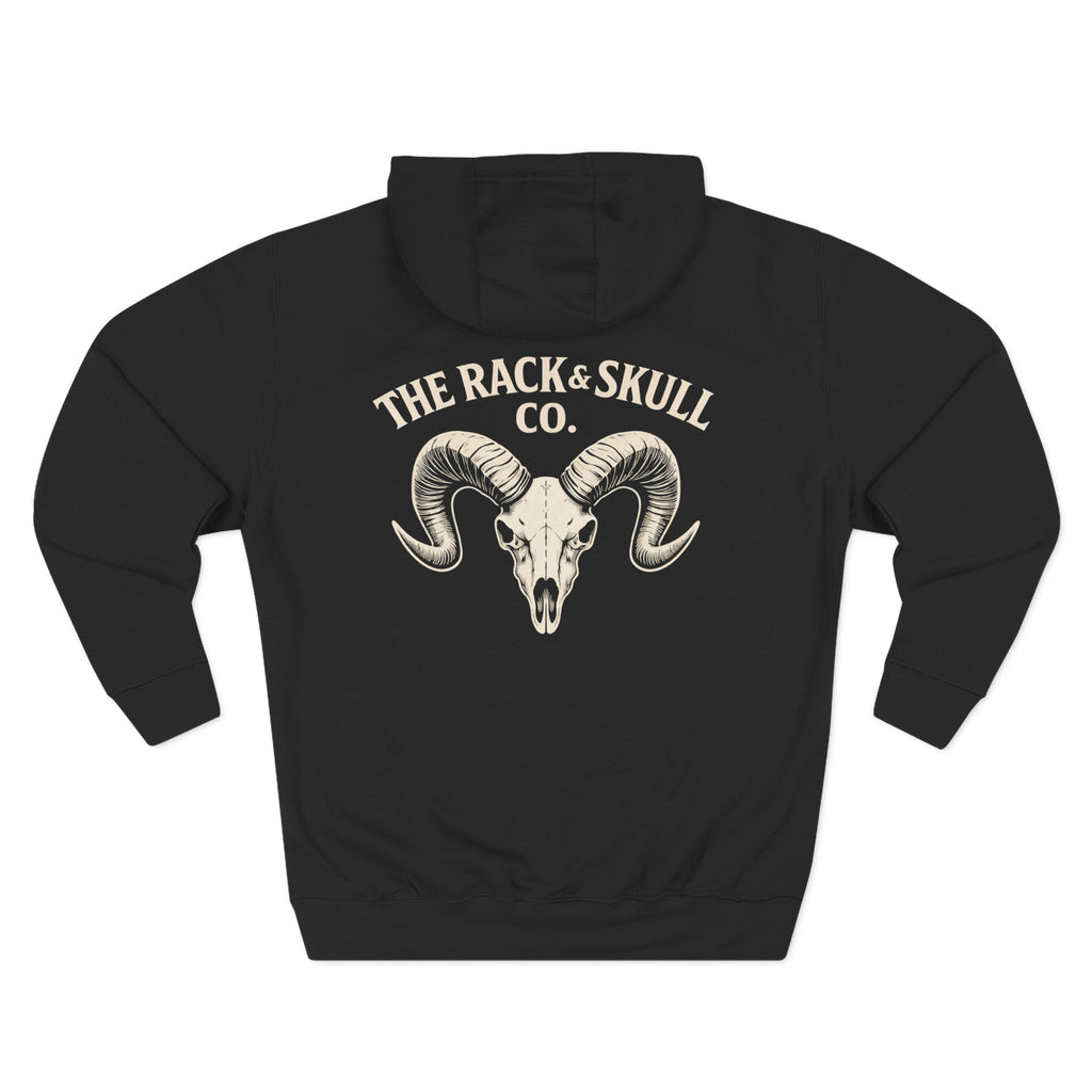 The Rack & Skull Co. Ram Fleece Hoodie
