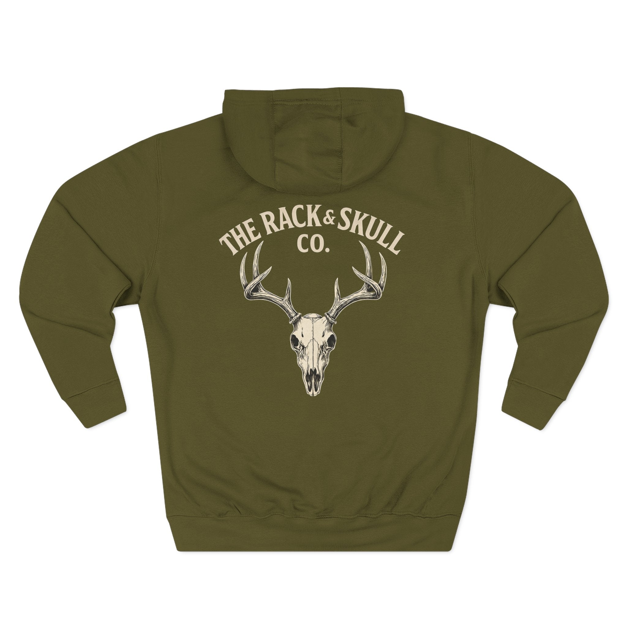 The Rack & Skull Co. Deer Fleece Hoodie