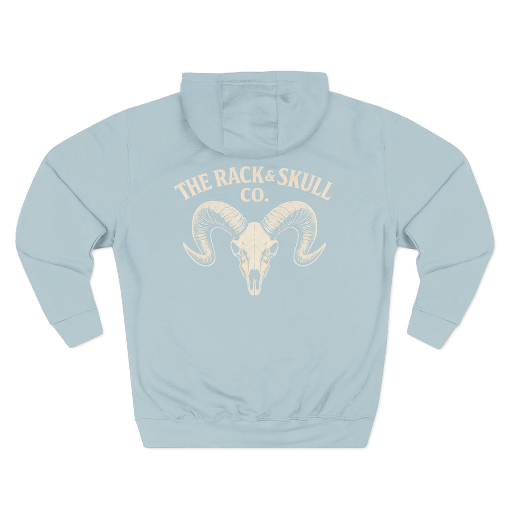 The Rack & Skull Co. Ram Fleece Hoodie