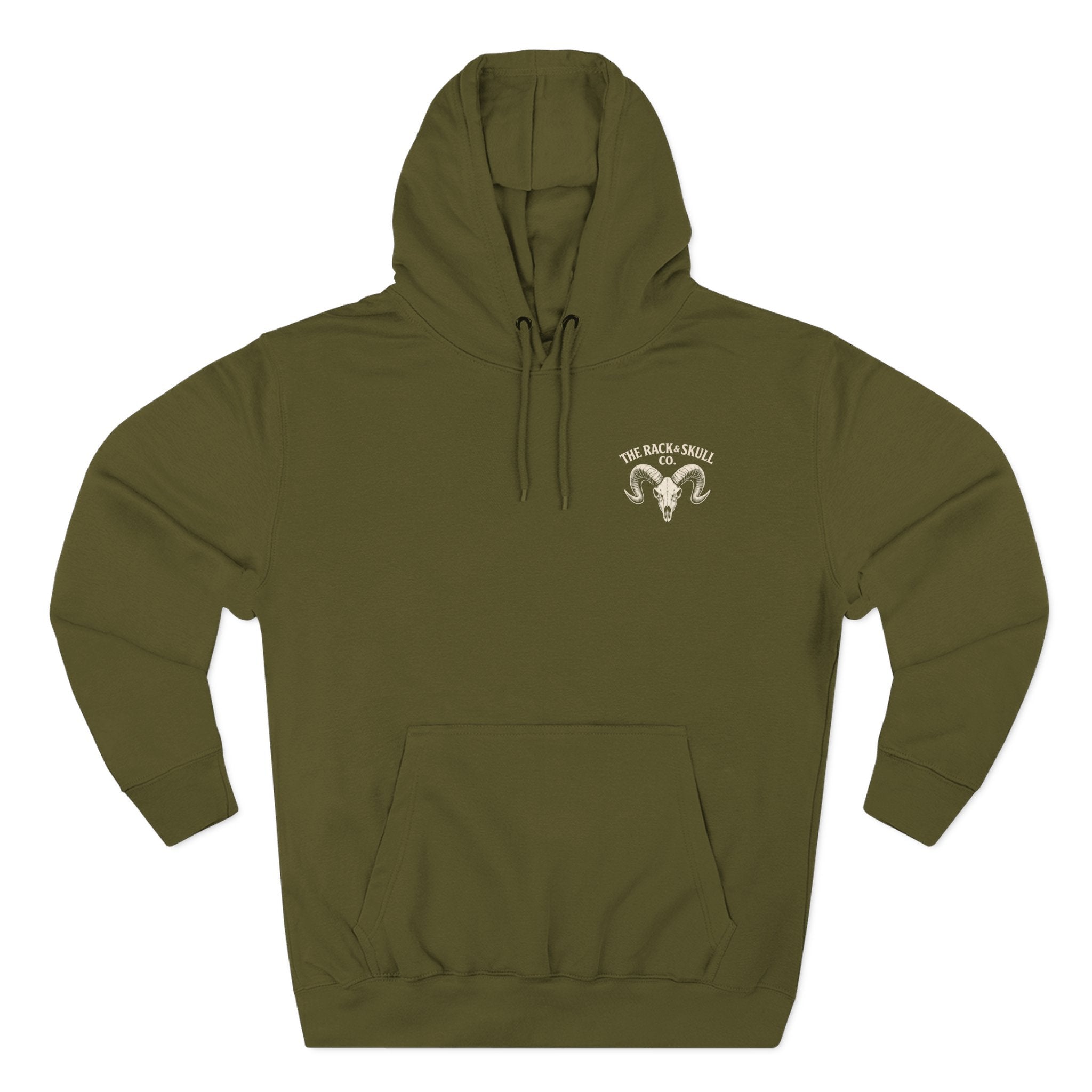 The Rack & Skull Co. Ram Fleece Hoodie