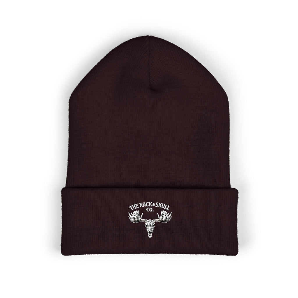 The Rack & Skull Co. Moose Embroidered Beanie