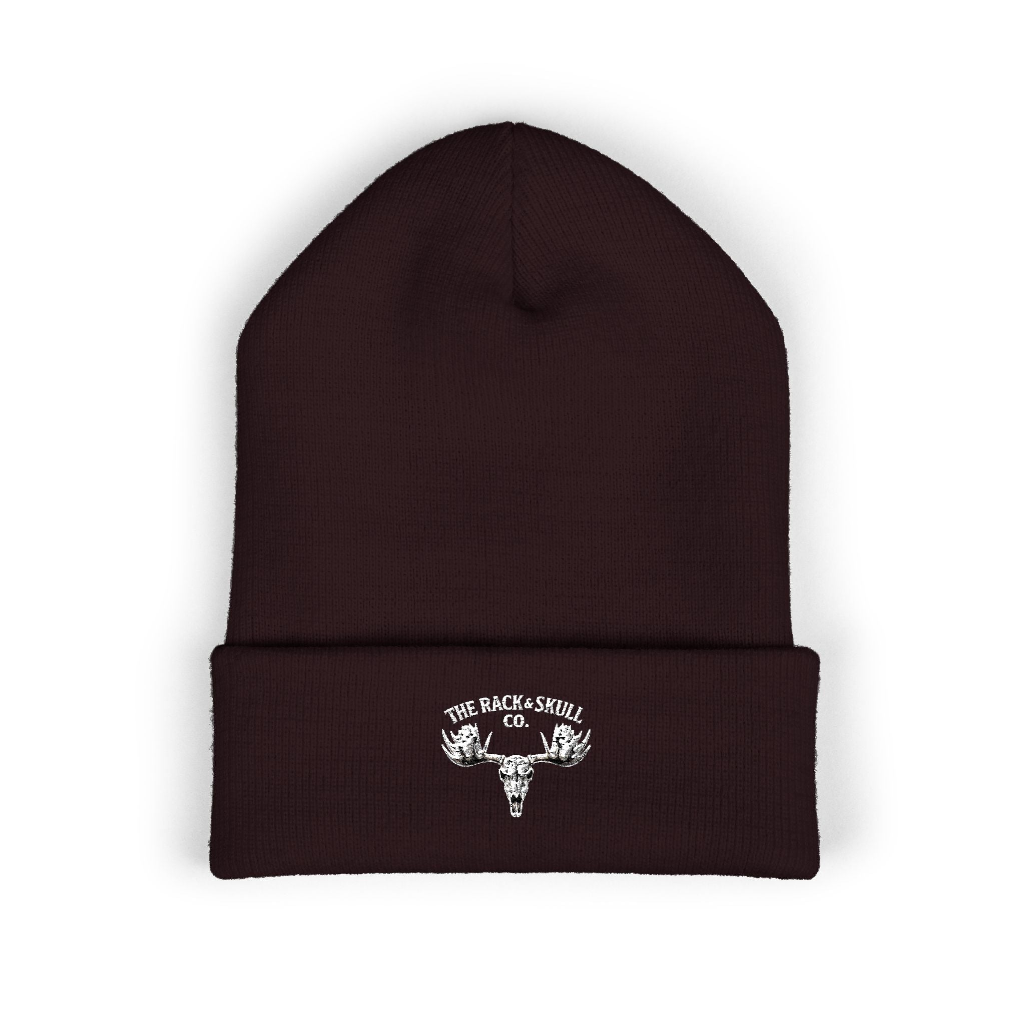 The Rack & Skull Co. Moose Embroidered Beanie
