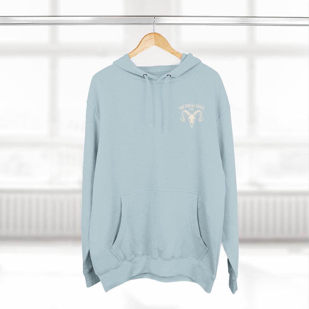 The Rack & Skull Co. Ram Fleece Hoodie