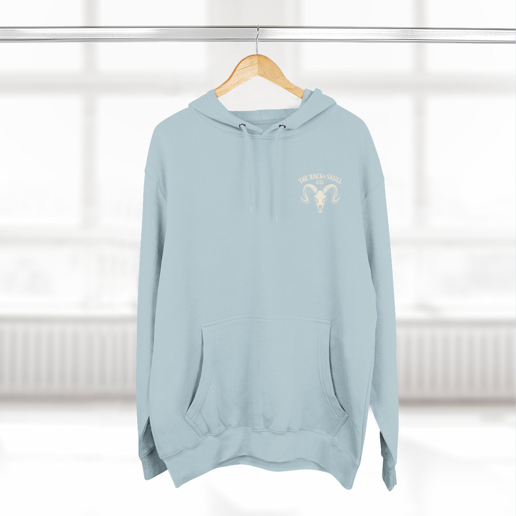 The Rack & Skull Co. Ram Fleece Hoodie