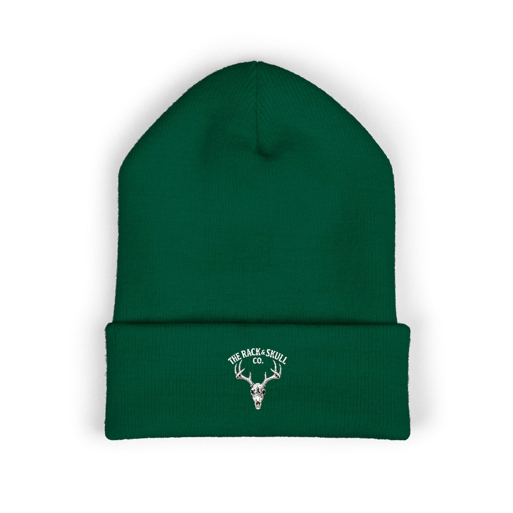 The Rack & Skull Co. Deer Embroidered Beanie